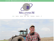 Tablet Screenshot of millenniumresearchinc.com
